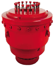 red blowout preventer