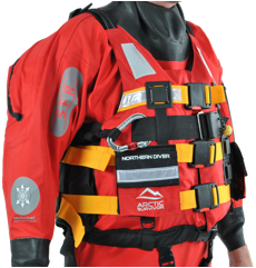 person wearing lifejacket